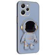 Zestaw Etui Electro do Xiaomi Redmi 12, Astronauta, Niebieskie + Szkło