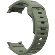 Pasek Silikonowy do Samsung Galaxy Watch 4/5/6/7/FE 40/42/43/44/45/46/47mm, Ciemny Zielony