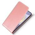 Etui z klapką do Samsung Galaxy S25, Flip, różowe