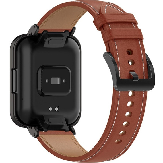 Skórzany Pasek do Xiaomi Redmi Watch 2 Lite, Brown