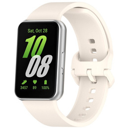Pasek Silikonowy do Samsung Galaxy Fit 3, Beżowy