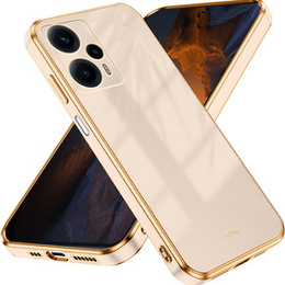Etui do Xiaomi Poco F5, Glamour CamShield, różowe