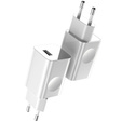 Baseus QC 3.0 – ładowarka sieciowa USB-A 24W, biała