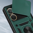 Etui pancerne do Oppo A5 Pro 5G, CamShield Slide, zielone