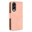 Etui z klapką do Samsung Galaxy S25 Edge, Card Slot, różowe