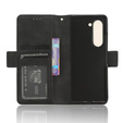 Etui z klapką do Samsung Galaxy Z Fold 5 5G, Card Slot, czarne