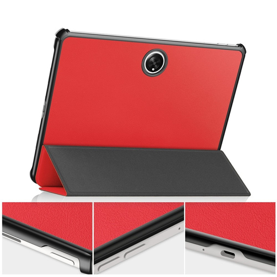 Etui do OnePlus Pad, Smartcase, czerwone