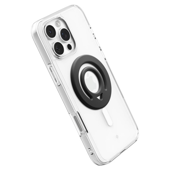 Spigen Dual pop, uchwyt do telefonu kompatybilny z MagSafe, Czarny