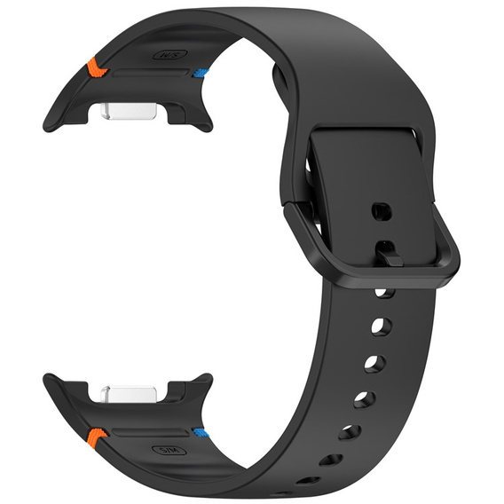 Pasek Silikonowy do Samsung Galaxy Watch 8 / 8 Classic, Czarny