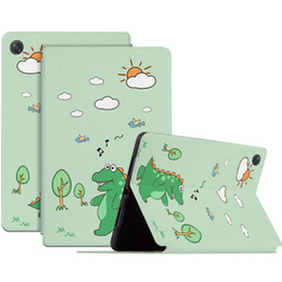 Etui do Lenovo Tab M10 Plus 10.6 Gen 3 TB-125F TB-128F, walking dinosaur