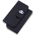 Etui Wallet do Motorola Moto E20/E30/E40, Panda, Black