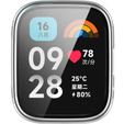 2w1 Etui + Szkło Hartowane do Xiaomi Redmi Watch 3 Active, Przezroczysty
