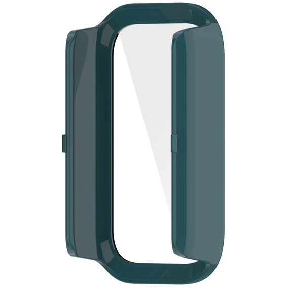 2w1 Etui + Szkło Hartowane do Xiaomi Smart Band 9 Active, Zielone