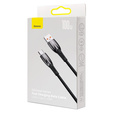 Baseus Glimmer – kabel USB‑A do USB‑C 100 W 2 m - czarny