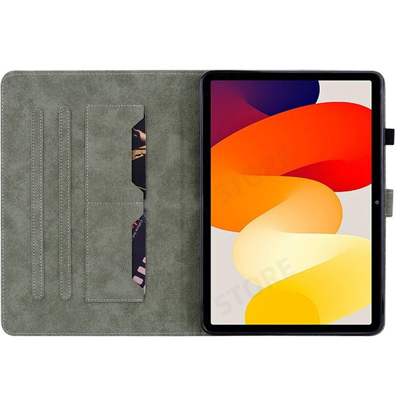 Etui do Xiaomi Redmi Pad SE 11", Wallet Pen Slot, czarne