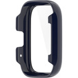 2w1 Etui + Szkło Hartowane do Xiaomi Redmi Watch 3 Active, Granatowy