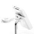 Forever Ładowarka bezprzewodowa MagSafe 5w1 z Powerbankiem, biała