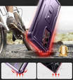 Etui pancerne do Samsung Galaxy S22 Ultra, Dexnor Full Body, Fioletowe