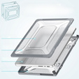 Etui Pancerne Kickstand do Macbook Pro 14 2021 A2442 2022/2023/2024/2025, Szare