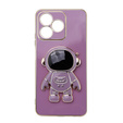 Etui do Realme C51, Astronaut, fioletowe