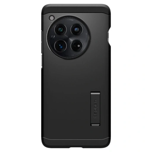 Etui Spigen do OnePlus 12 5G, Tough Armor, pancerna ochrona z podstawką, czarne