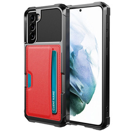 Etui do Samsung Galaxy S22+ Plus 5G, Hybrid Pocket, Red