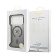 Etui GUESS do iPhone 17 Pro Max, IML Gradient Triangle Logo MagSafe, czarne