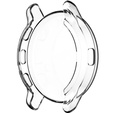 2w1 Etui z Osłoną Silikonową na ekran do Garmin Venu 2 Plus, Przezroczyste
