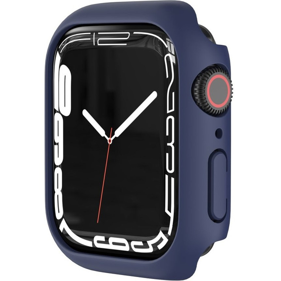 Etui Hard PC Frame do Apple Watch 7/8/9 41mm, Granatowy