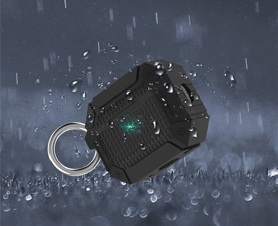 Etui ochronne do AirPods Pro 3 z karabińczykiem - czarne