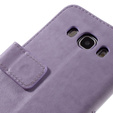 Etui z klapką do Samsung Galaxy J5 2016, Butterfly, fioletowe