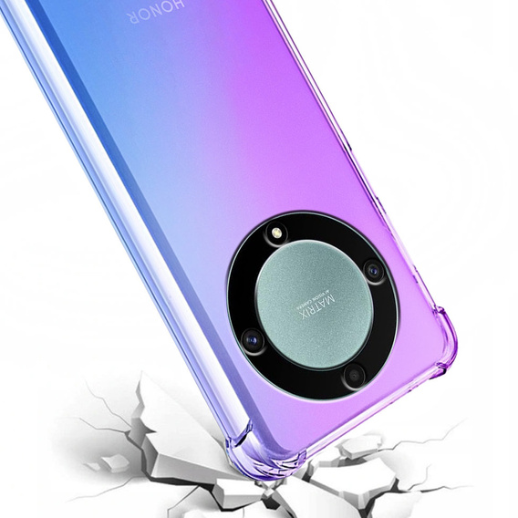Etui Gradient Dropproof do Honor Magic 5 Lite, Fioletowe / niebieskie