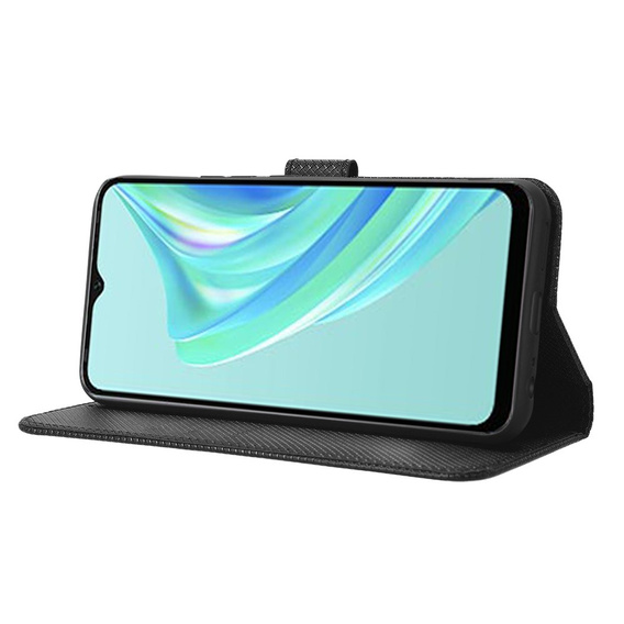 Etui z klapką do Infinix Hot 20i, Wallet Smart Magnet Case, czarne