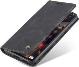 Etui CASEME do Samsung Galaxy S20 FE, Leather Wallet Case, czarne
