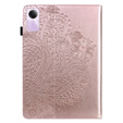 Etui do Xiaomi Redmi Pad SE 11", Flowers, różowe
