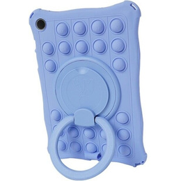 Etui dla dzieci do Samsung Galaxy Tab A9, Bubble, fioletowe