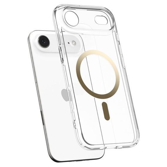 Etui Spigen do iPhone Air, Ultra Hybrid MagSafe, Clear / Gold