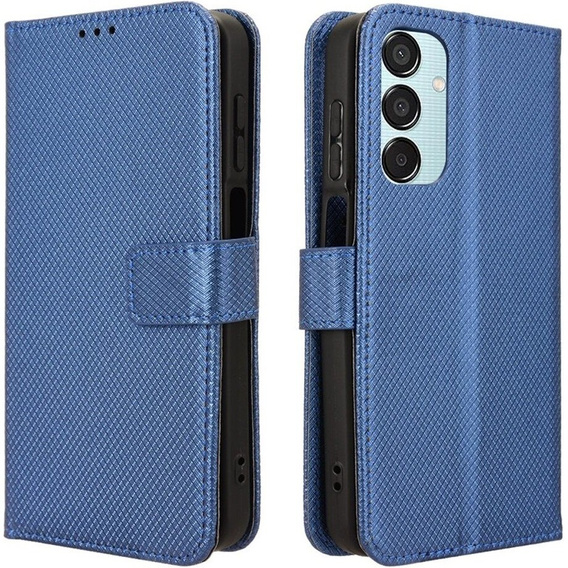 Etui z klapką do Samsung Galaxy M15 5G, Wallet Smart Magnet, niebieskie