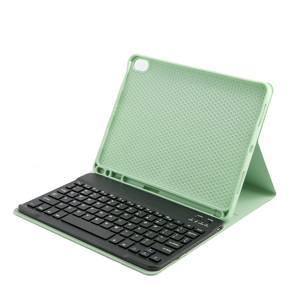 Etui i Klawiatura do iPad Air 10.9" 2022/2020 (5/4 gen.), Jasno zielone 