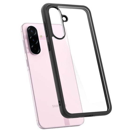 Etui Spigen do Samsung Galaxy A56 5G, Ultra Hybrid, czarne / matowe + Szkło Hartowane 9H