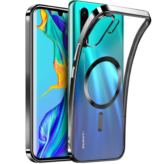 Etui do Huawei P30 Pro, MagSafe Hybrid, czarne