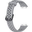 Pasek Silikonowy do Huawei Band 8 / Huawei Band 9 / Huawei Band 10, Szary