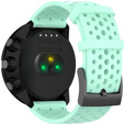 Pasek Silikonowy do Suunto 9 24mm - Turkusowy