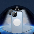 Etui Magnetic Dual Glass MagSafe do iPhone 13 Pro, niebieskie