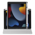 Etui do iPad 10.2" 2021/2020/2019 (9/8/7 gen.), z miejscem na rysik, Obrotowe 360°, Szare