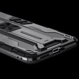 Etui do Realme GT 2 5G / GT Neo 2 / GT Neo 3T, Military kickstand z blaszką do uchwytu, czarne