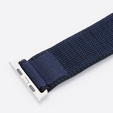 Pasek Nylonowy do Apple Watch 1/2/3/4/5/6/7/8/9/10/11/SE Ultra 1/2/3 42/44/45/46/49mm, Granatowy