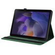 Etui do Samsung Galaxy Tab A11+, Butterfly, zielone