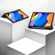 Etui do Lenovo Idea Tab 11" 2025 TB336FU TB336ZU, Smartcase z miejscem na rysik, szare