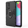 Etui do Samsung Galaxy A72 5G / A72 LTE, Kickstand Ring, czarne